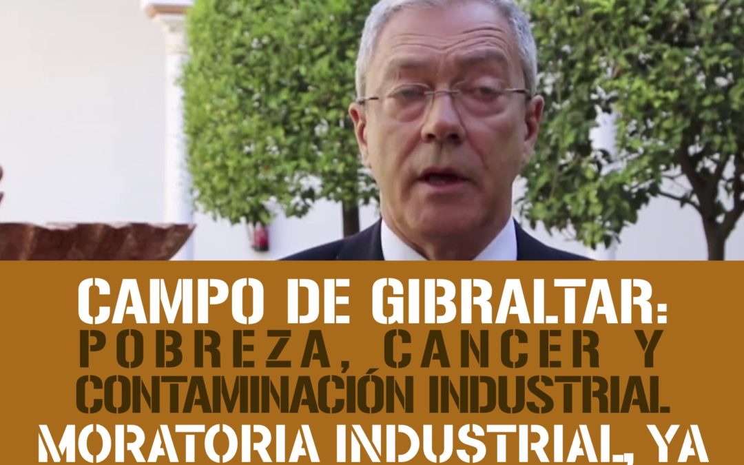 El consejero andaluz  Rogelio Velasco se arrodilla ante las grandes industrias